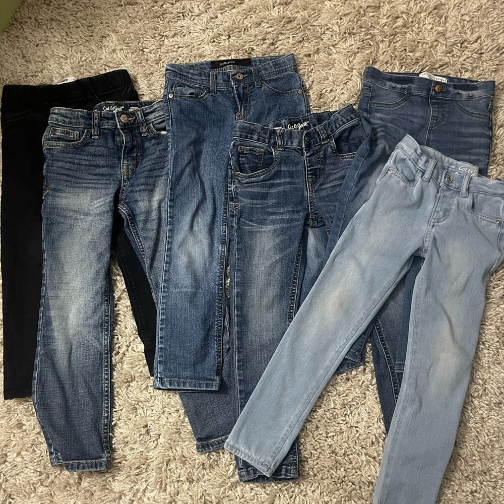 Girls Jeans Lot size 5/5T
